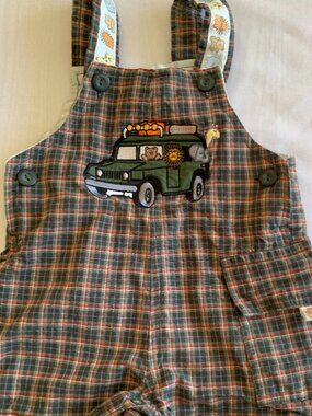 Baby Crew Jon Jons size 6/9 months plaid